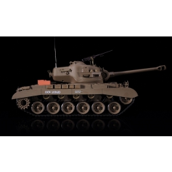 Czołg zdalnie sterowany ASG/IR/dźwięk/dym 1:16 U.S. Medium Tank M26 Pershing RTR 2.4Ghz - Heng Long 3838-1U